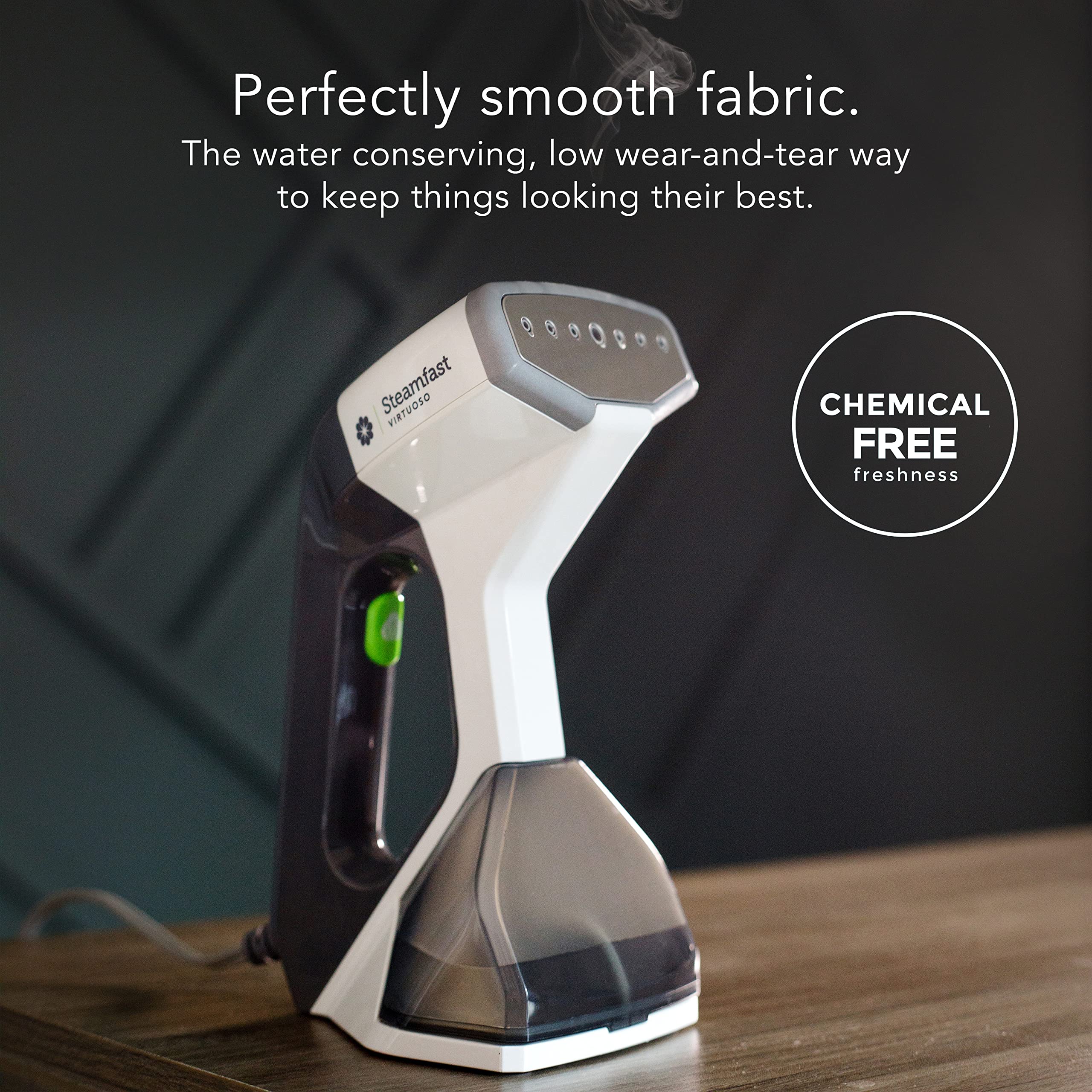 Steamfast VIRTUOSO Handheld Garment Steamer, White