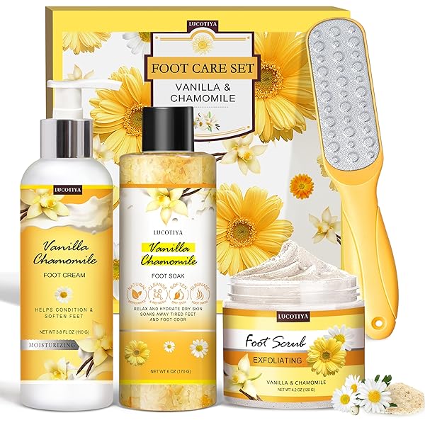 VLCC Pedi Glow Fußpflege Set – Für Tiefenreinigende Pediküre Zu Hause
