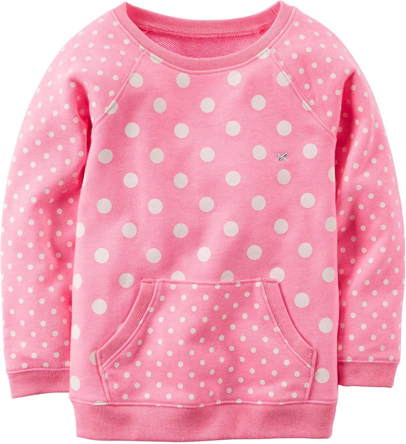 french terry tunic sweatshirt