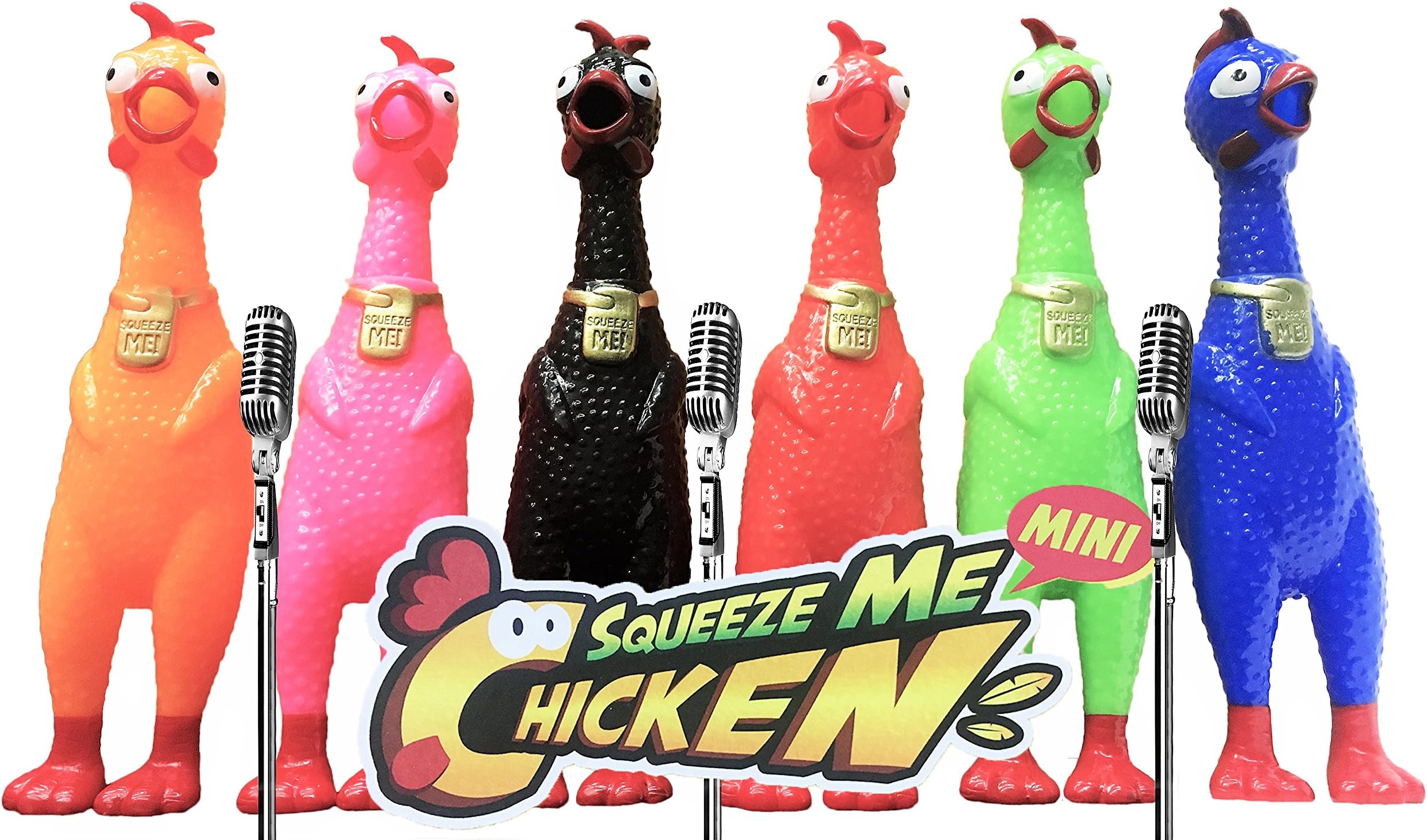 Animolds Screaming Mini Chicken from The Best Singing Chicken On YouTube (Mix6Pack)