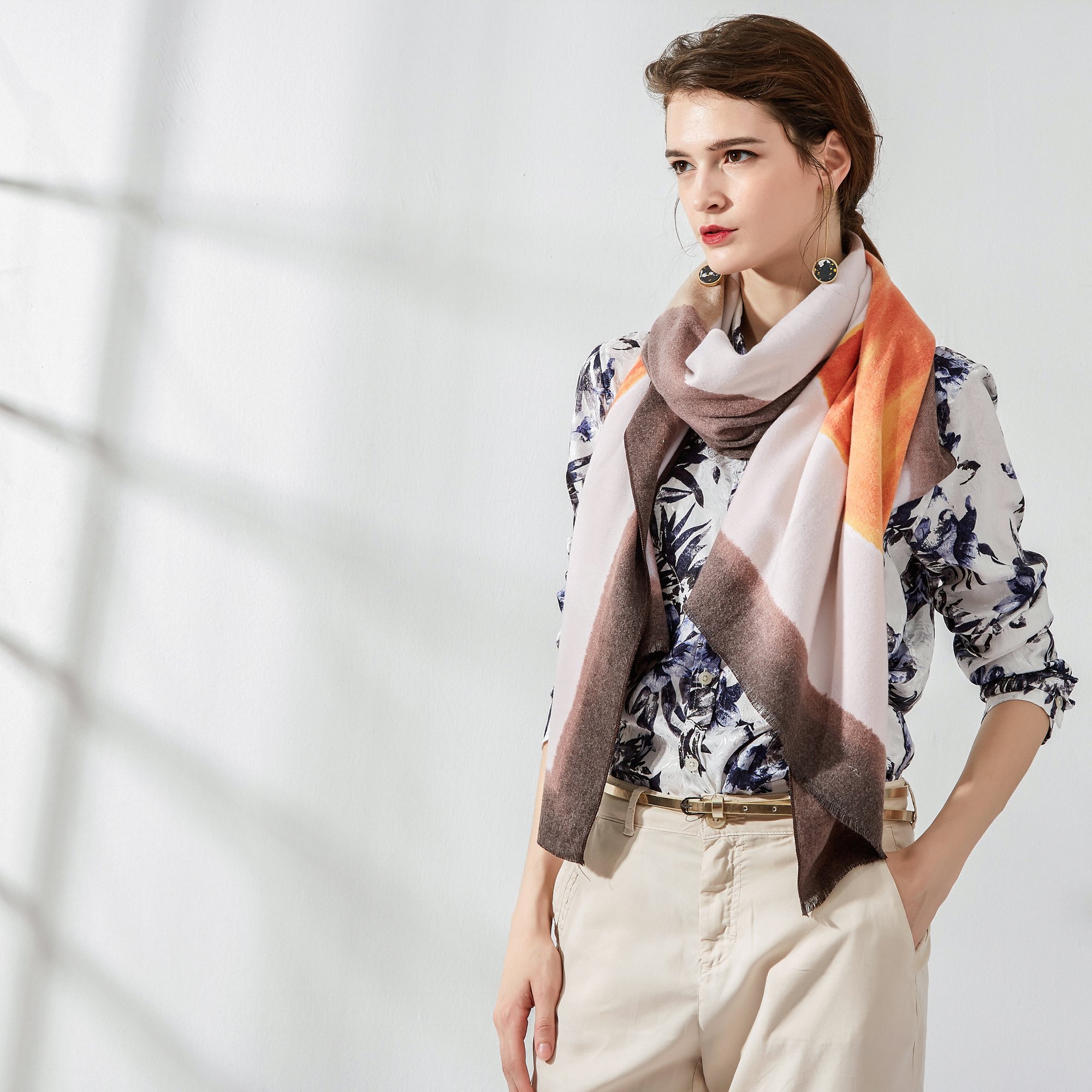 Womens Large Soft Print Scarf,RiscaWin Cashmere Feel Scarf Long Winter Colorful Print Fashion Scarves Light Spring Scarf Womens Large Soft Print Scarf,RiscaWin Cashmere Feel Scarf Long Winter Colorful Print Fashion Scarves Light Spring Scarf