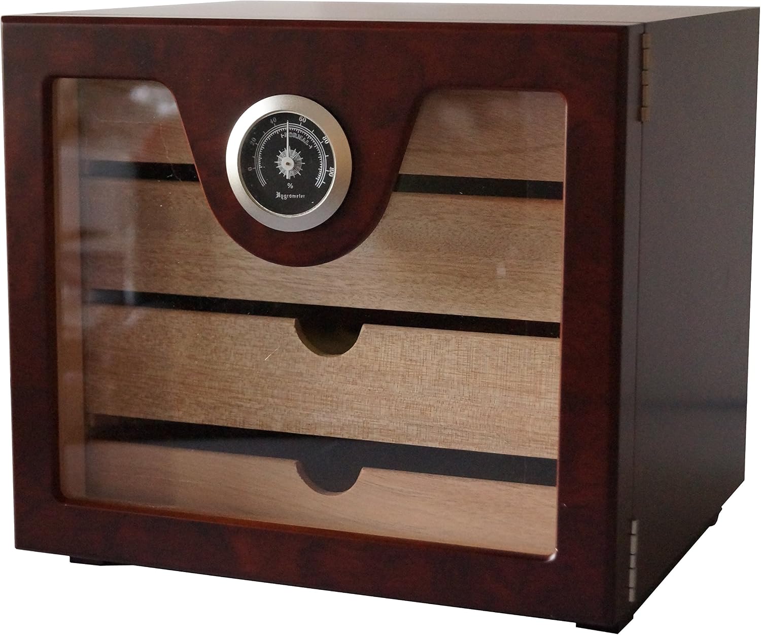 GERMANUS Cigar Humidor Cabinet Base (Brown)