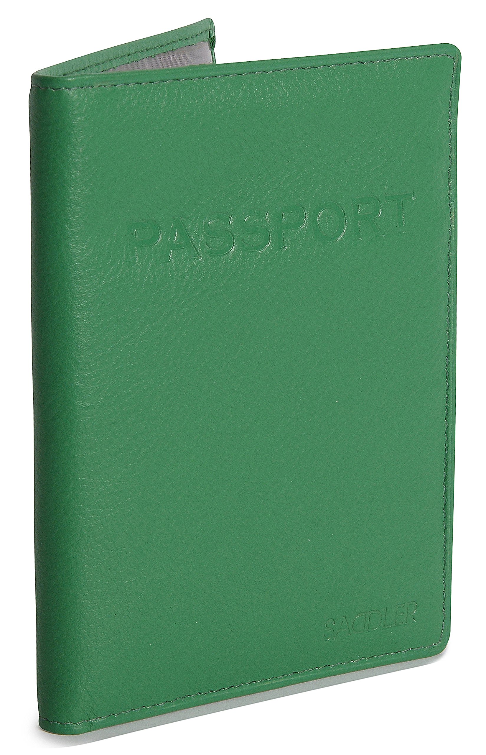 SADDLER "Harper Women's Luxurious Real Leather Passport Holder | RFID Travel Wallet for Passport, Credit & Debit Cards | Secure & Stylish Cover - Gift Boxed