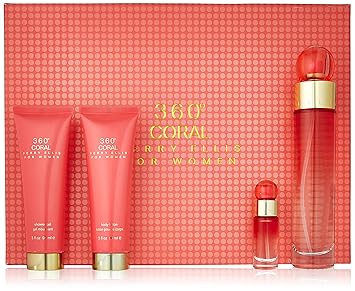perry ellis 360 coral gift set