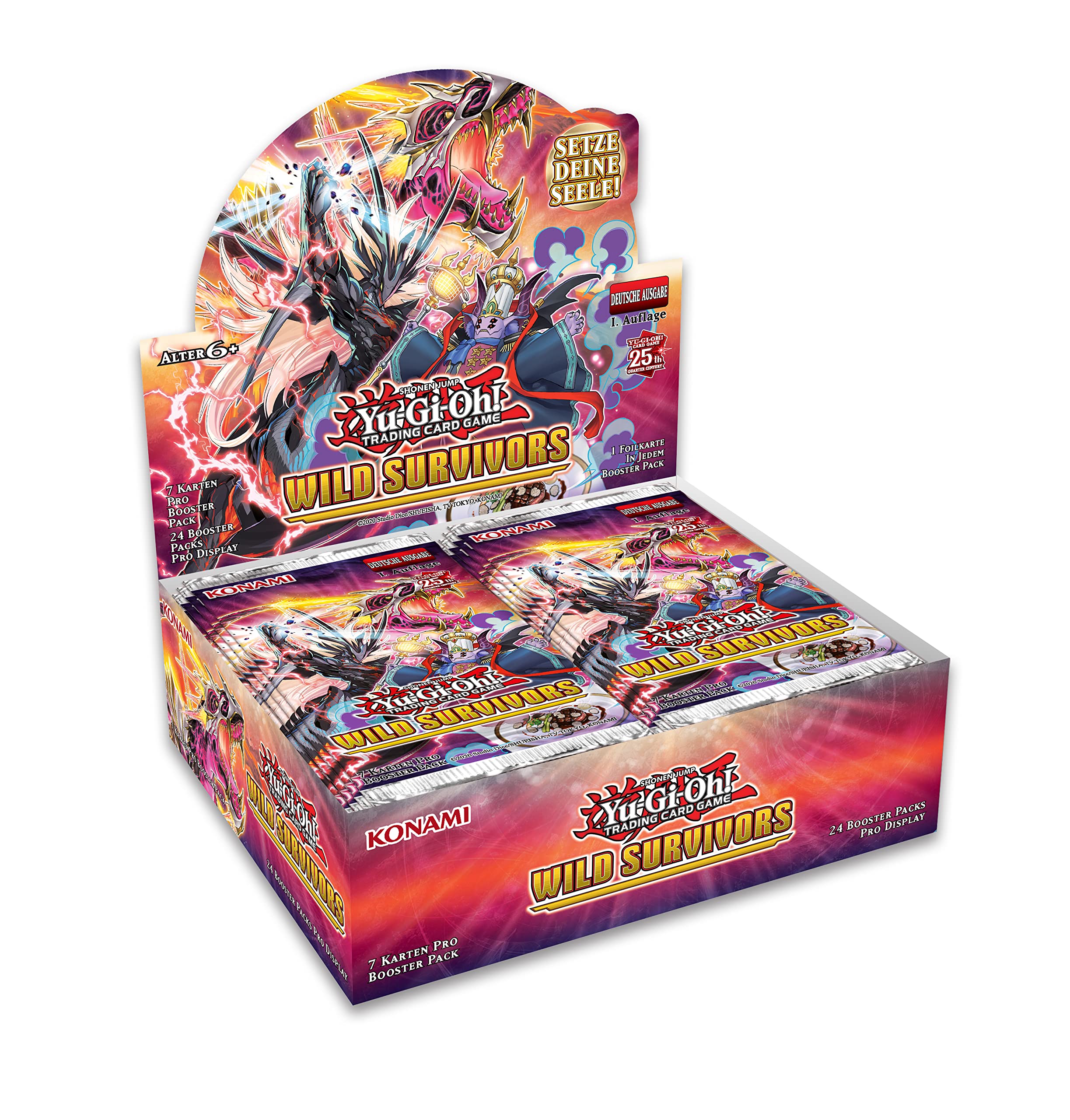 Yu-Gi-Oh! TCG Wild Survivors présentoir boosters (24) *ALLEMAND*