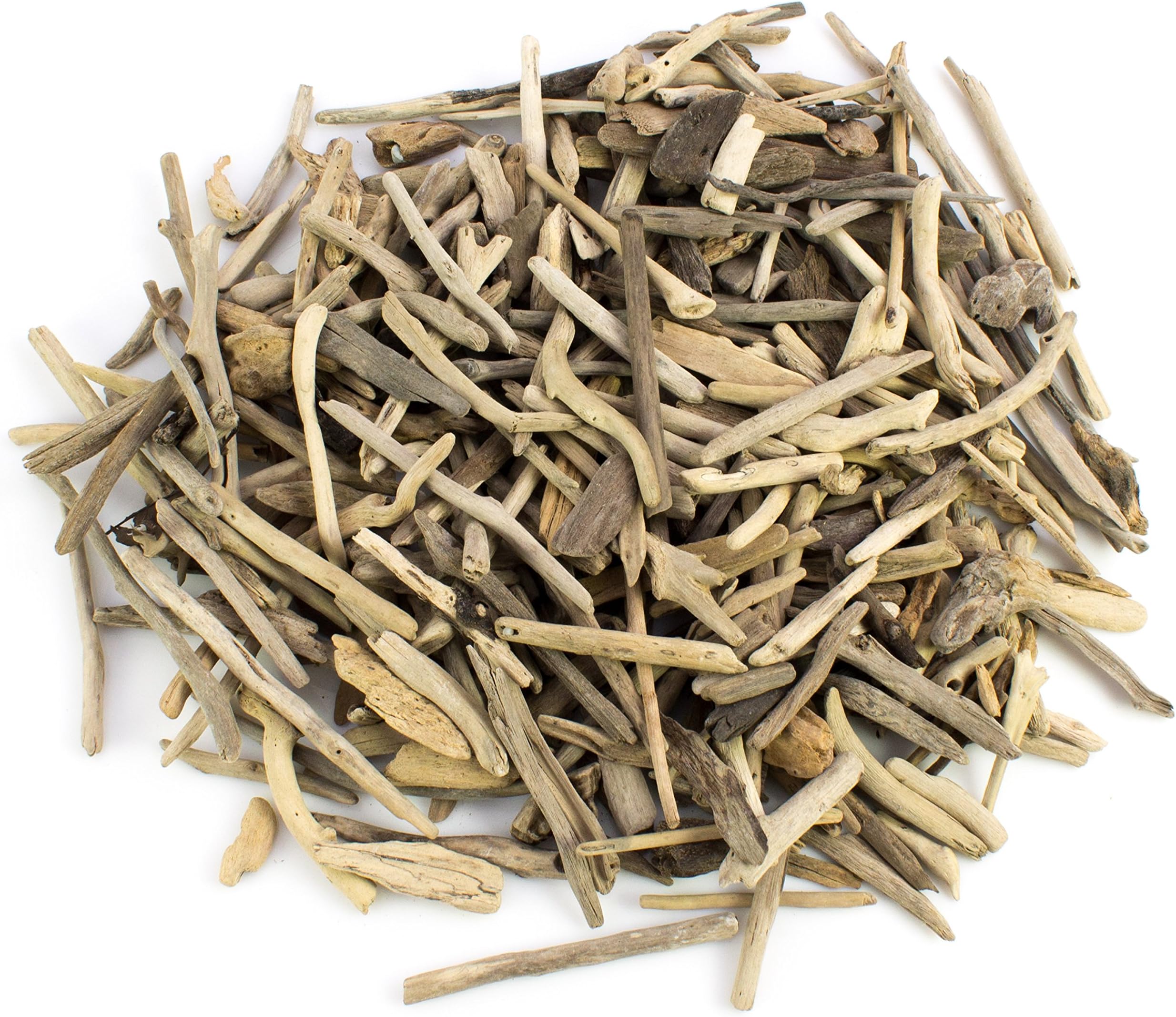 Driftwood Wooden Pattern Blocks – Natural 4 – 14 cm – Decorative/Craft Wood Shapes – Monsterkatz