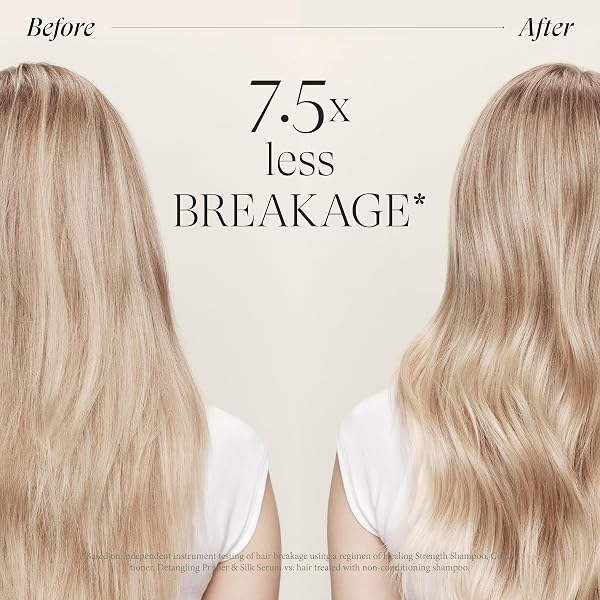 L’ANZA HEALING STRENGTH SHAMPOO FOR DRY, DAMAGED HAIR, ANTI AGING DAILY SHAMPOO THAT STRENGTHENS, REPAIRS DAMAGE, MOISTURIZING, BOOSTS SHINE, COLOR SAFE ANTI-HUMIDITY, SULFATE FREE (10.1 FL OZ)