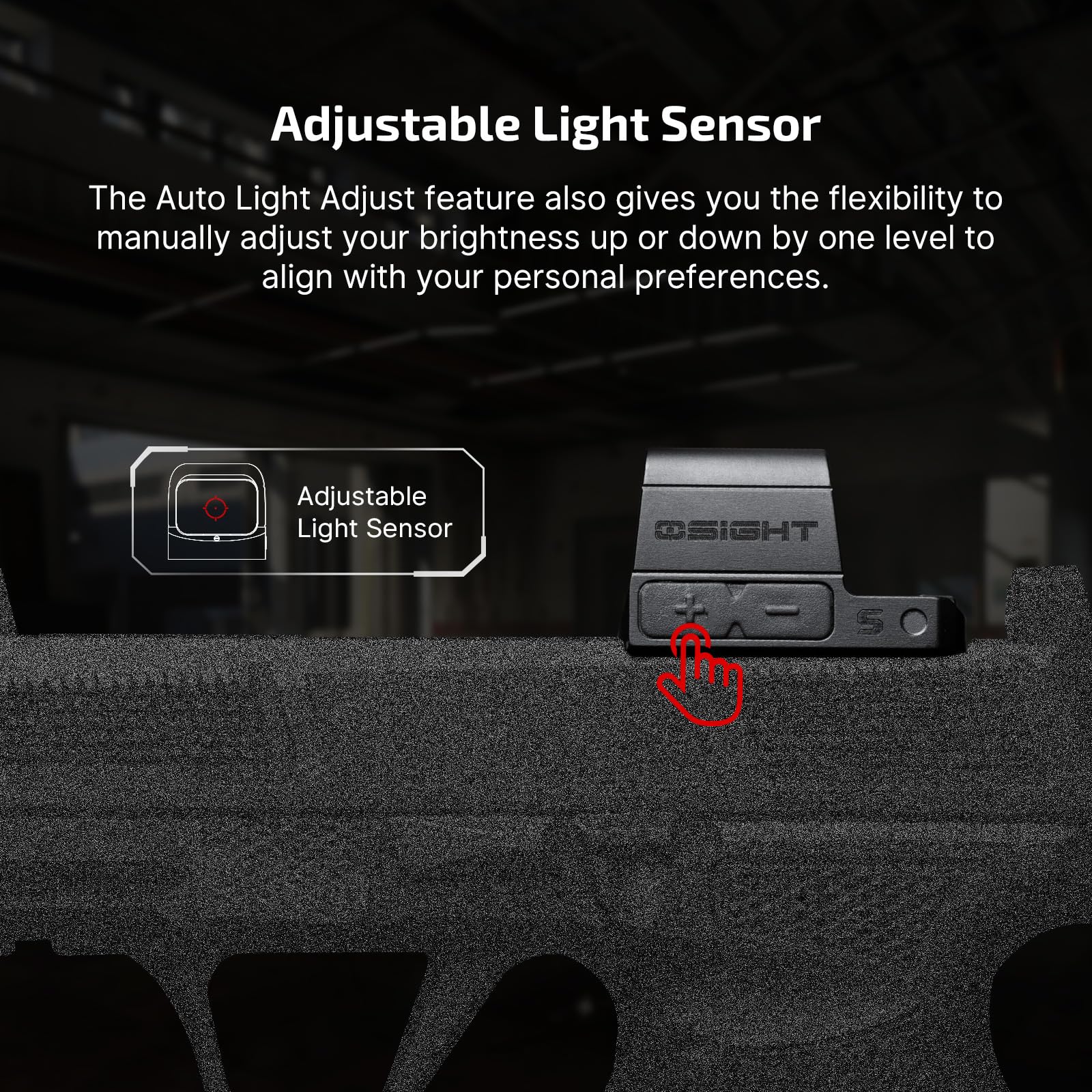 S Multi-Reticle Micro Enclosed Sight with Charging Cover, 2 MOA Dot & 32 MOA Circle for RMSc Footprint, Parallax-Free Durable Reflex Sights (Red Dot)