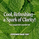 Dr. Bronner's Peppermint Pure-Castile Soap 3.79 L Organic Oils 18-in-1 view 5