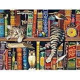 Buffalo Games - Charles Wysocki - Frederick the Literate - 750 Piece Jigsaw Puzzle Multicolor, 24"L X 18"W
