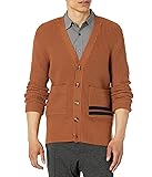 LABEL Go-to Cardi Brown/Navy 2XL
