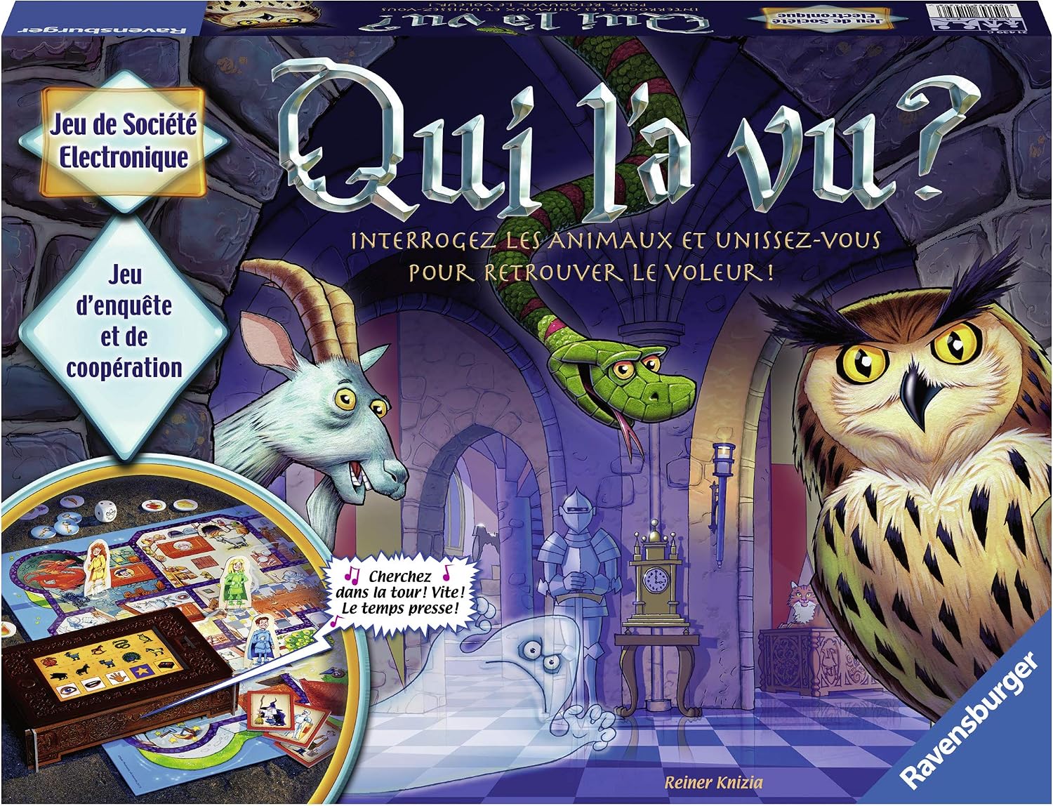 Ravensburger - Who has seen it? - Board game for children - from 2 to 4 players from 6 years - 21439 French version