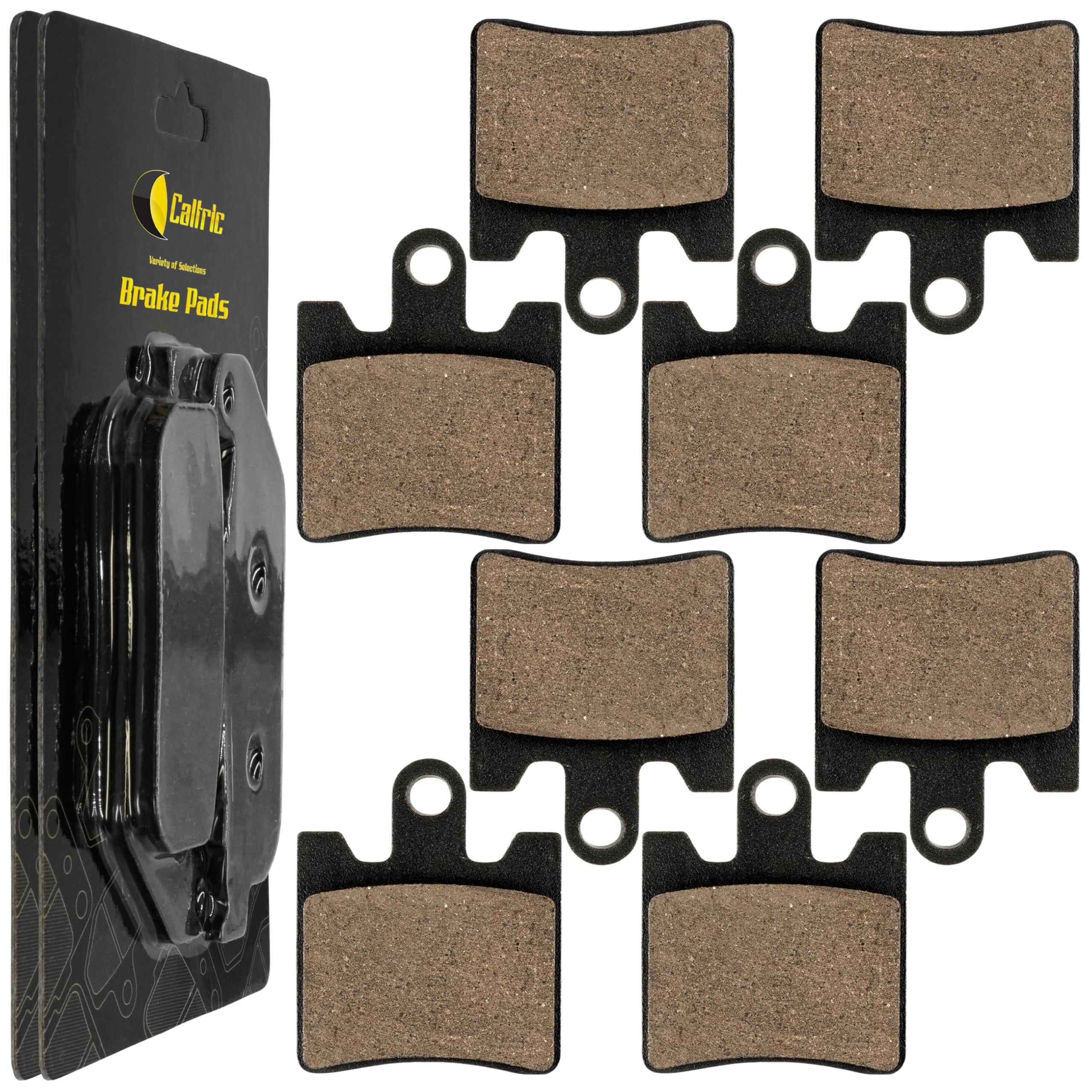 Caltric Front Brake Pads Compatible with Yamaha