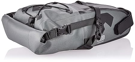 R250(アールニーゴーマル) 防水サドルバッグ スモール グレー R25-L-WPSSADDLEBG グレー