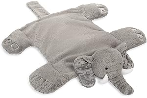 BARMY Weighted Lap Pad for Kids (25"x19", 4lb) Elephant, Sensory Weighted Stuffed Animals for Kids, Weighted Lap Blanket for Kids, Teen, Removable, Washable Cover