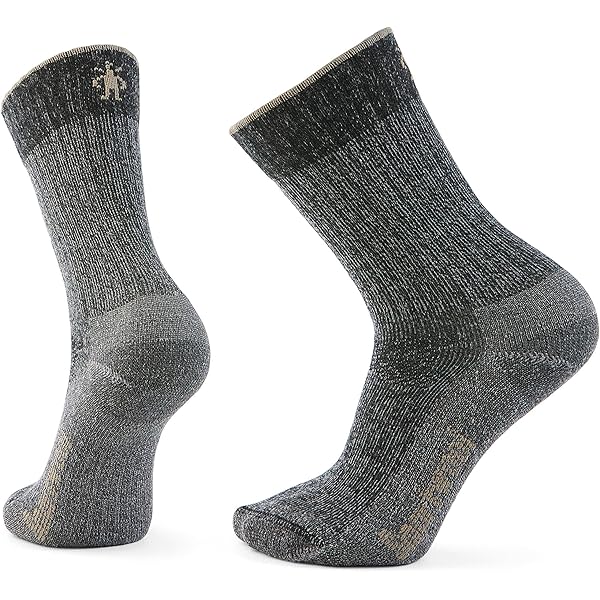 Chaussettes Randonnée Smartwool Homme, L, Grises, Mi-mollet, Coussin Complet, Neuves
