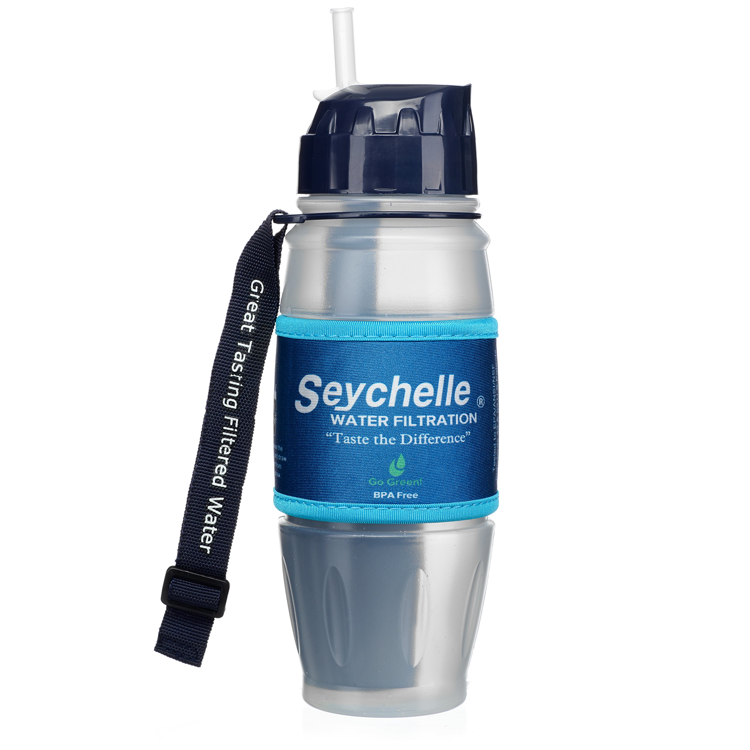 Seychelle Extreme Water Filter Bottle Removes Cryptosporidium