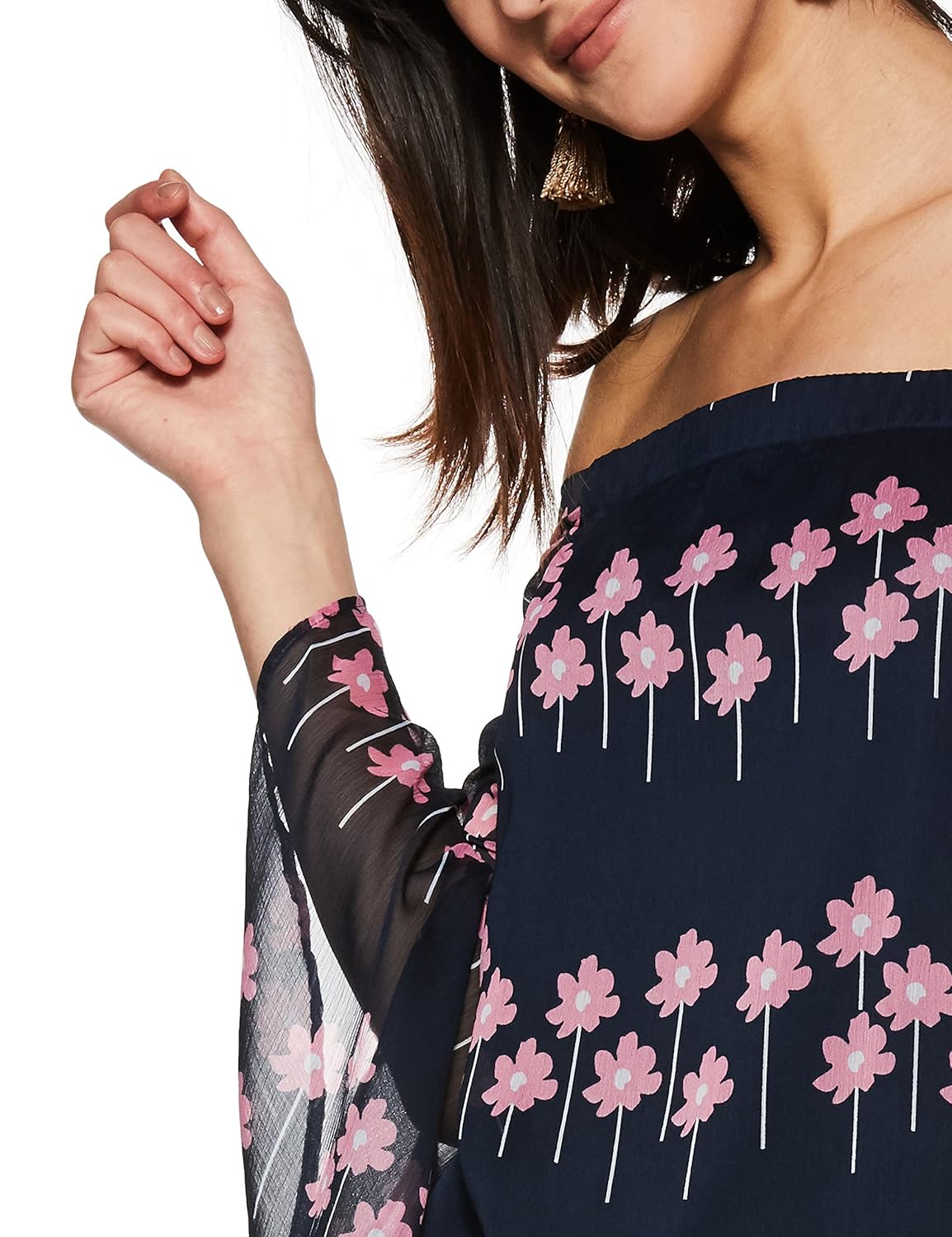 united colors of benetton women's strapless mini dress