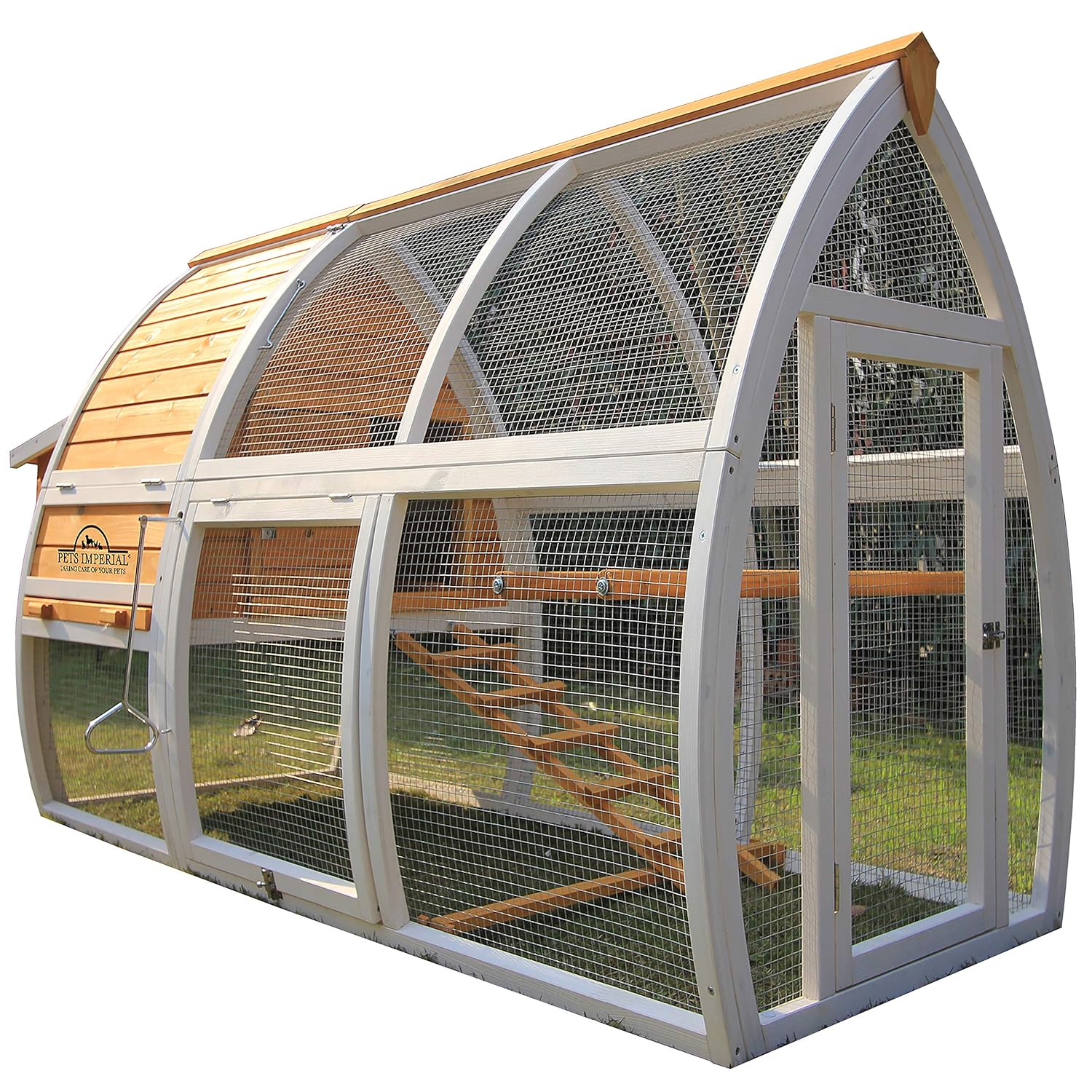 rabbit house with run