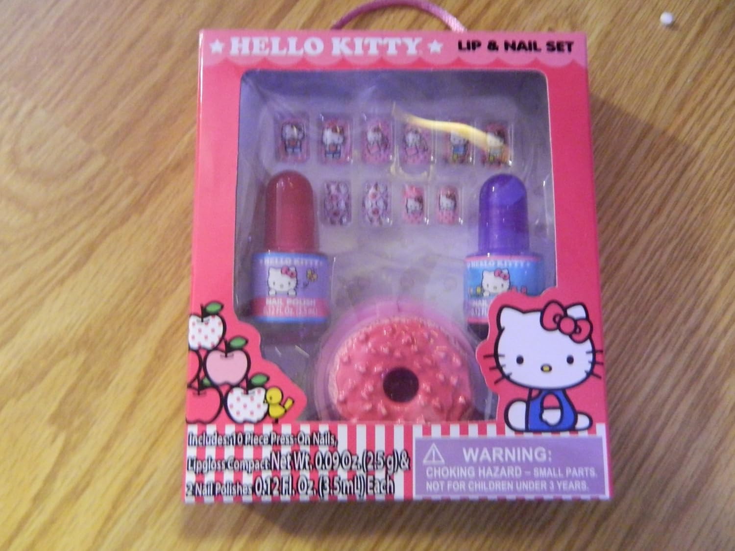 Hello Kitty Lip & Nail Set Lip Glosses Beauty