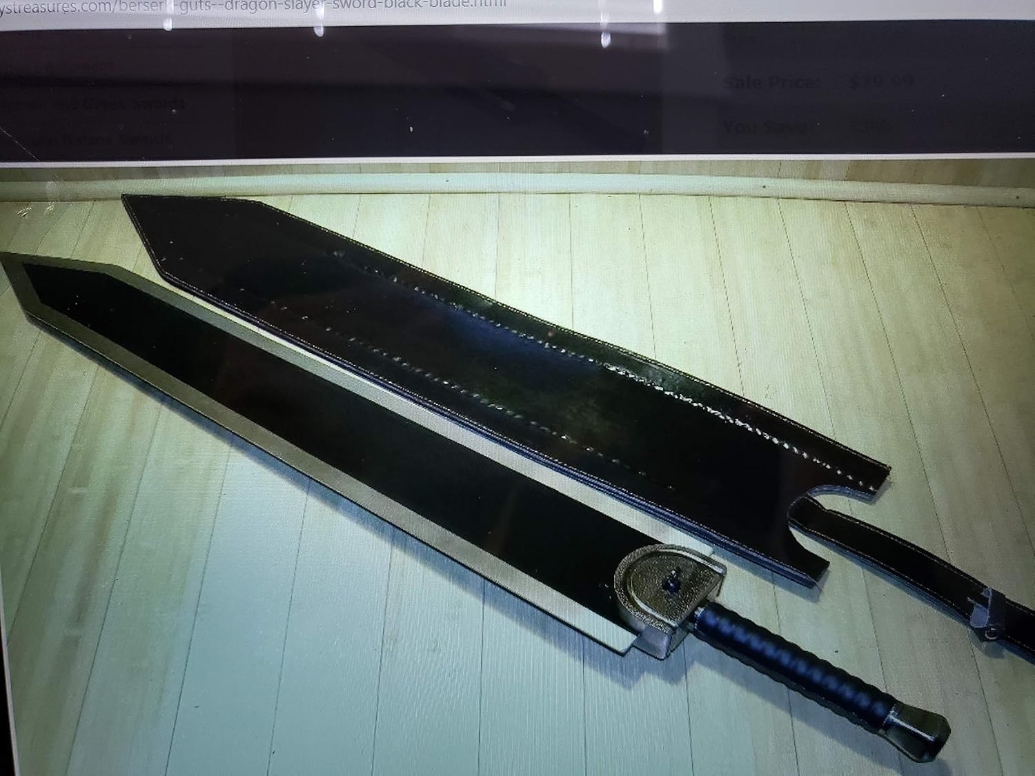 Berserk Gut S Dragon Slayer Black Blade Sword Swords Amazon Canada