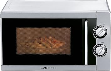 Clatronic MWG 783 E Microondas, 700 W, Grill de 1000 W, Capacidad ...