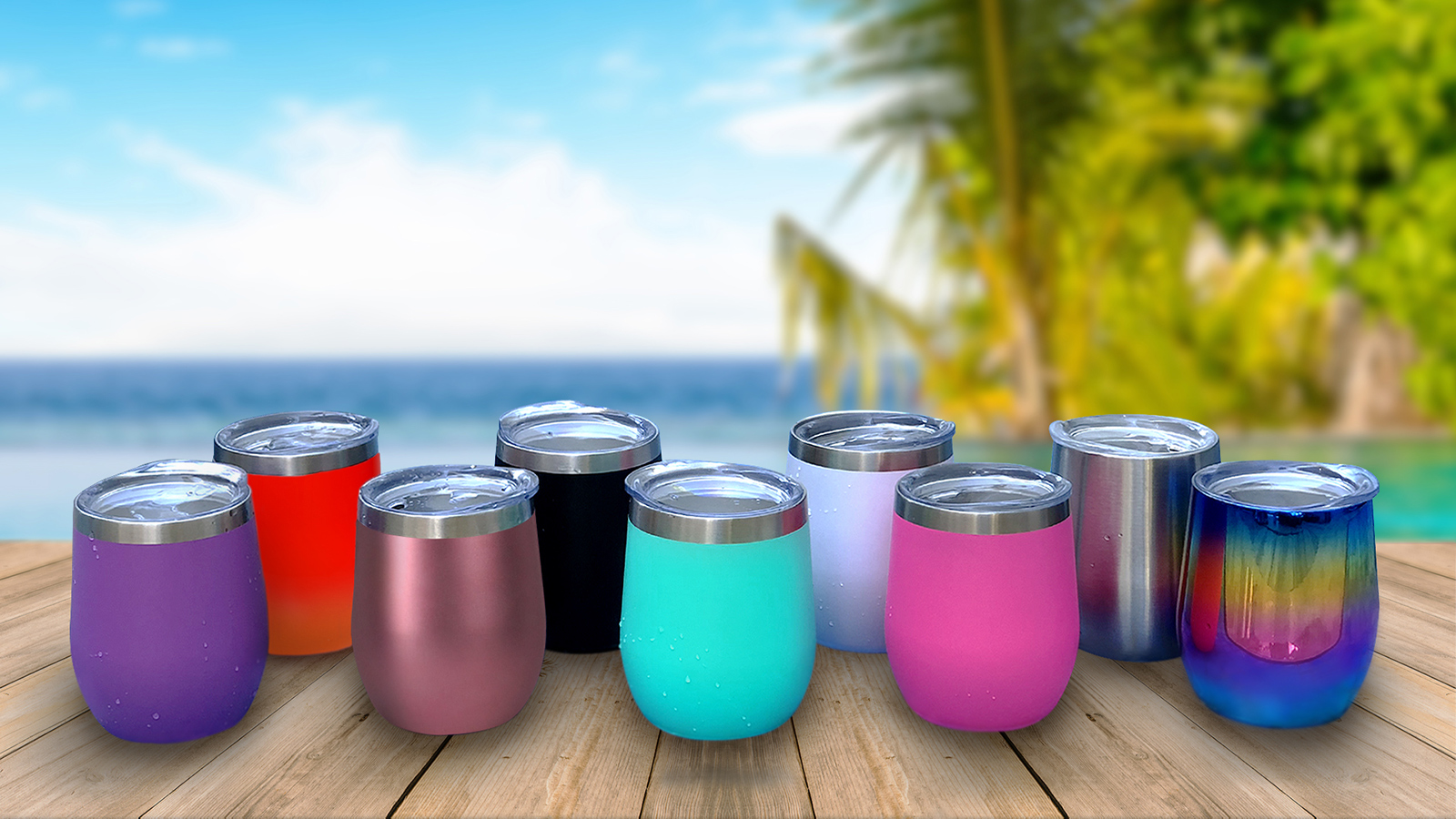 6 Stainless+Stemless+Insulated+Cocktails+Unbreakable