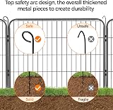 Yaheetech 6 Panel Dog Playpen 60 cm Tall Heavy Duty Metal Fence Indoor Outdoor view 7