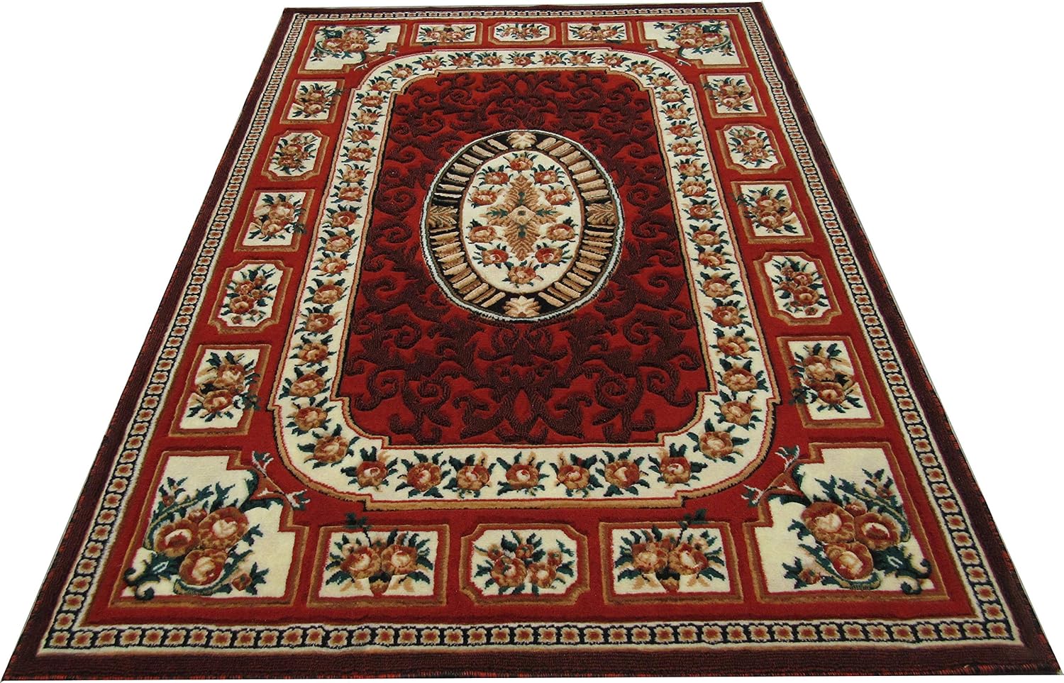 Buy NOBLE CARPETS Carved Embossed Thick Carpet for Living Room 5 x 7 Feet Online at Low Prices