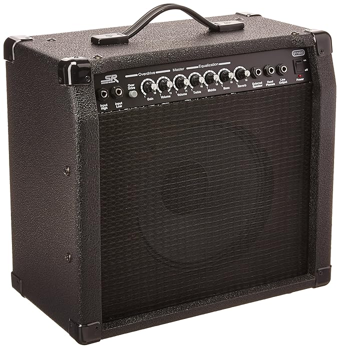Monoprice 611800 40Watt 1x10 Guitar Combo Amplifier with Spring Reverb