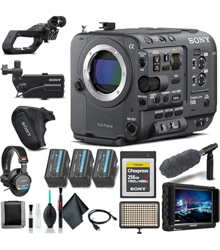Amazon.com : Sony FX6 Digital Cinema Camera Kit with 24-105mm Lens