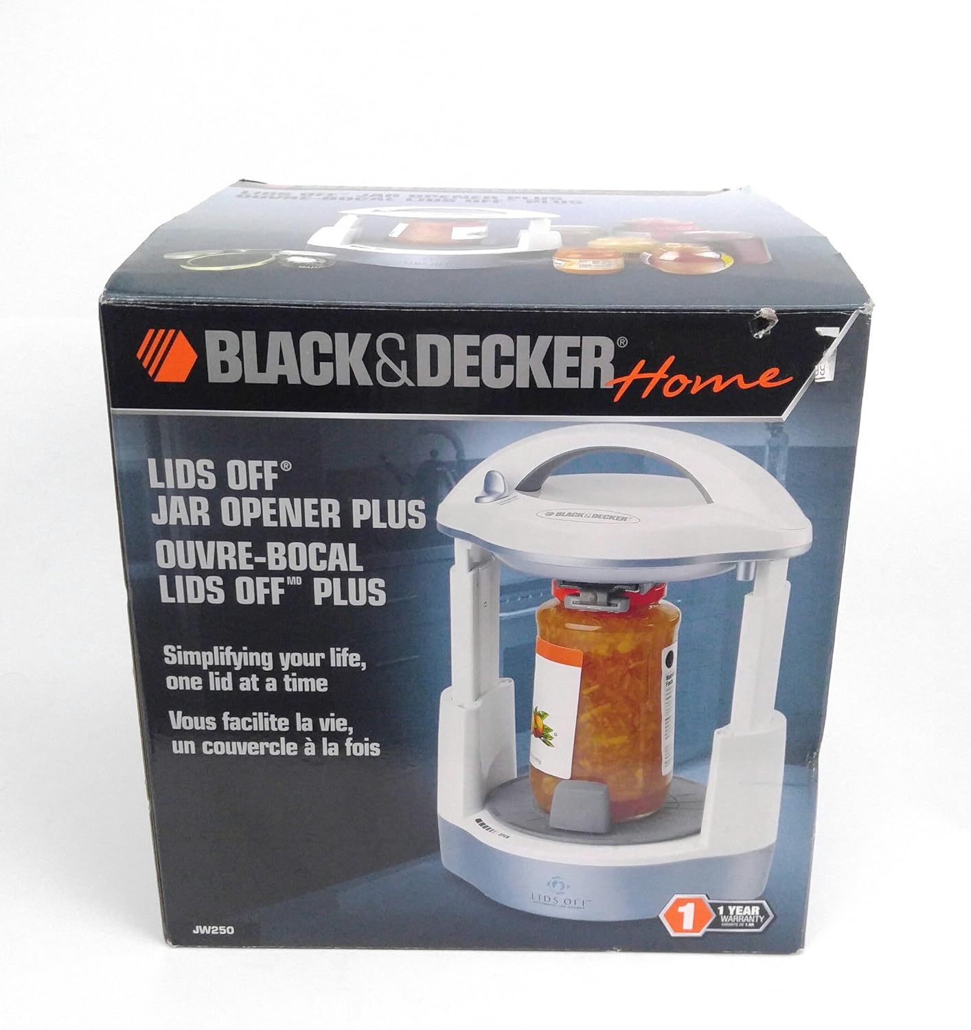 Black & Decker Home Lids Off Jar Opener Plus JW250