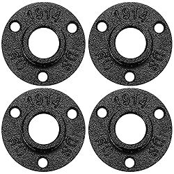 Antirust Black Floor Flange, Home TZH Malleable