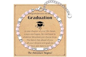 IKIATY 2025 Graduation Gifts for Her, Compass Bracelet for Girls Women, Inspirational High School College 5th 8th Grade Class of 2025 Graduation Gifts