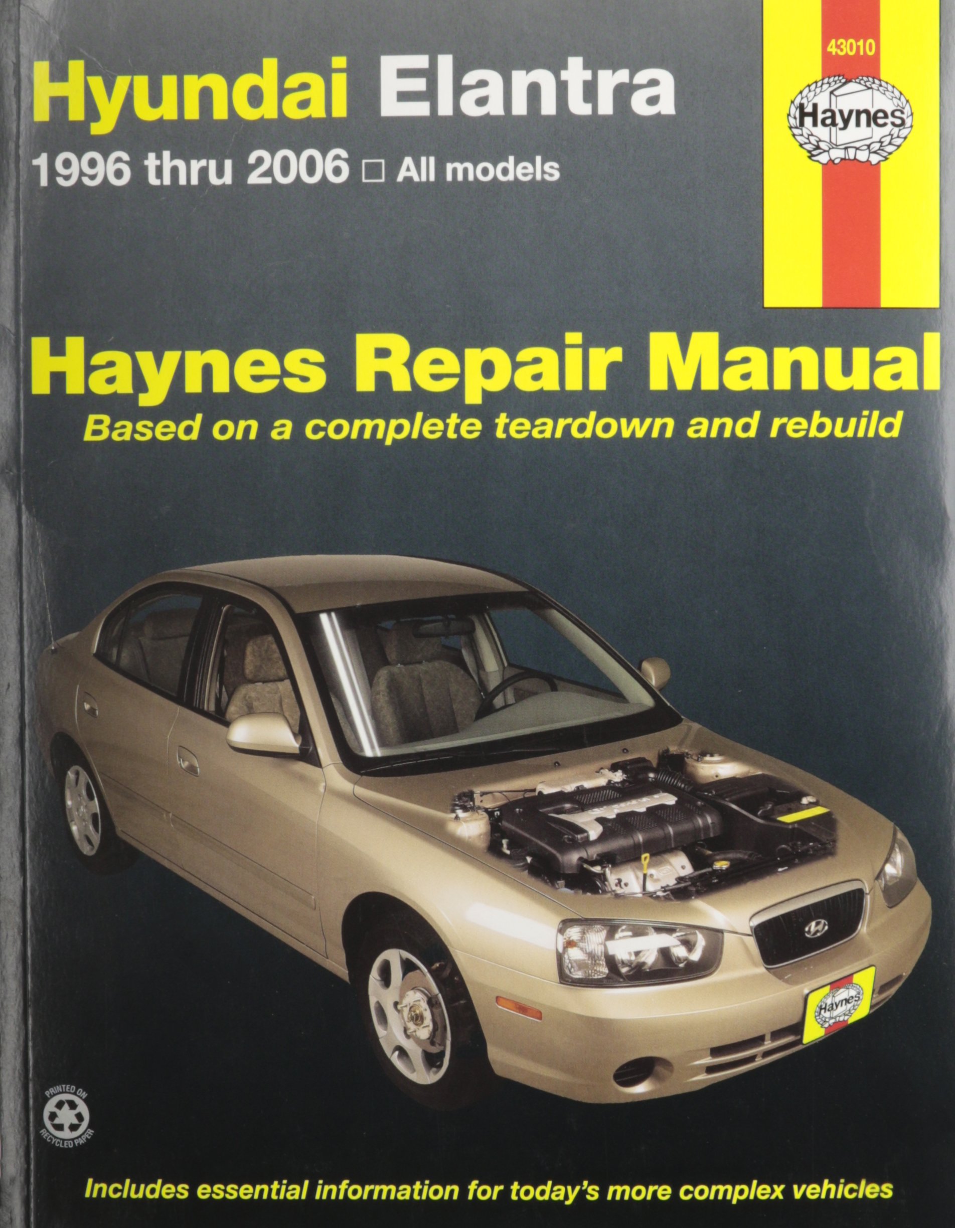 Haynes Hyundai Elantra (96 - 10) Repair Manual: 0038345430107: Amazon.com