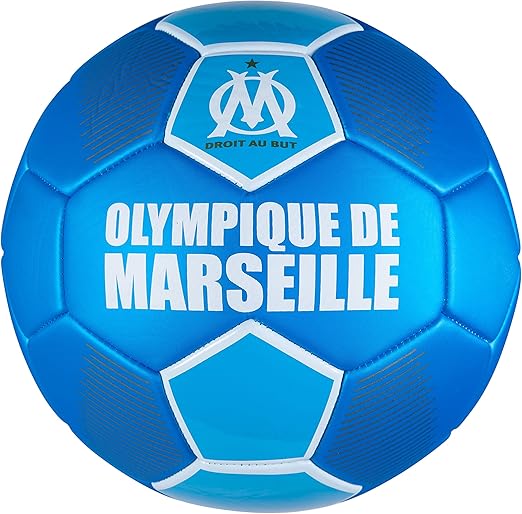 Petit Ballon De Football Olympique De Marseille OM - Taille 1, Collection Officielle, En Polyuréthane, Pour Supporter