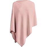 PULI Women's Versatile Knitted Shawls Scarf Poncho Sweater with Buttons Lightweight Spring Summer Fall Wraps