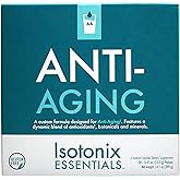Isotonix Essentials Anti-Aging Multivitamin Packets – Activated B Vitamins, CoQ10 & Vitamin D3 for Brain, Energy & Healthy Aging, Isotonic Drink Mix, 30 Packets