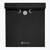 Gaiam Premium Yoga Mat, 6mm Thick Print Mat | Premium 6mm thick cushioning for joint support. Non-slip print design for yoga, Pilates &amp; floor workouts.