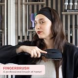 Olivia Garden Fingerbrush Combo Large – Detangler Brush with Boar & Nylon view 8