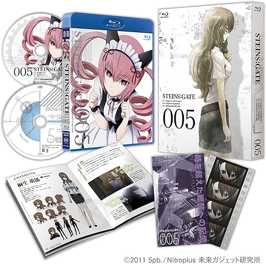 Amazon Steins Gate Vol 5 初回限定版 Blu Ray アニメ