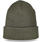 Knit Outdoor 100% Wool GI Watch Cap – Warm Wool Beanie, Winter Hat for Outdoor, Hiking, Skiing & Cold Weather, Made in USA