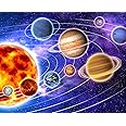 CVPuzzles Solar System Planets & Orbits 504 Piece Jigsaw Puzzle 16" X 20"