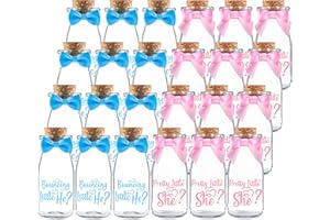 Ethisa Gender Reveal Bottle Favors - 24 Pack