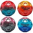 Waboba Monster Moon Ball - The New Larger Super Bouncing Ball - 4 Pack (Assorted Colors)