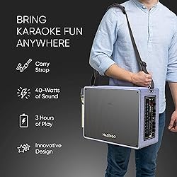 Professional Karaoke Machine with Lyrics Display