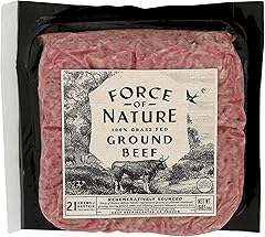 Force of Nature Meats Regenerative Ground Beef, 16 OZ