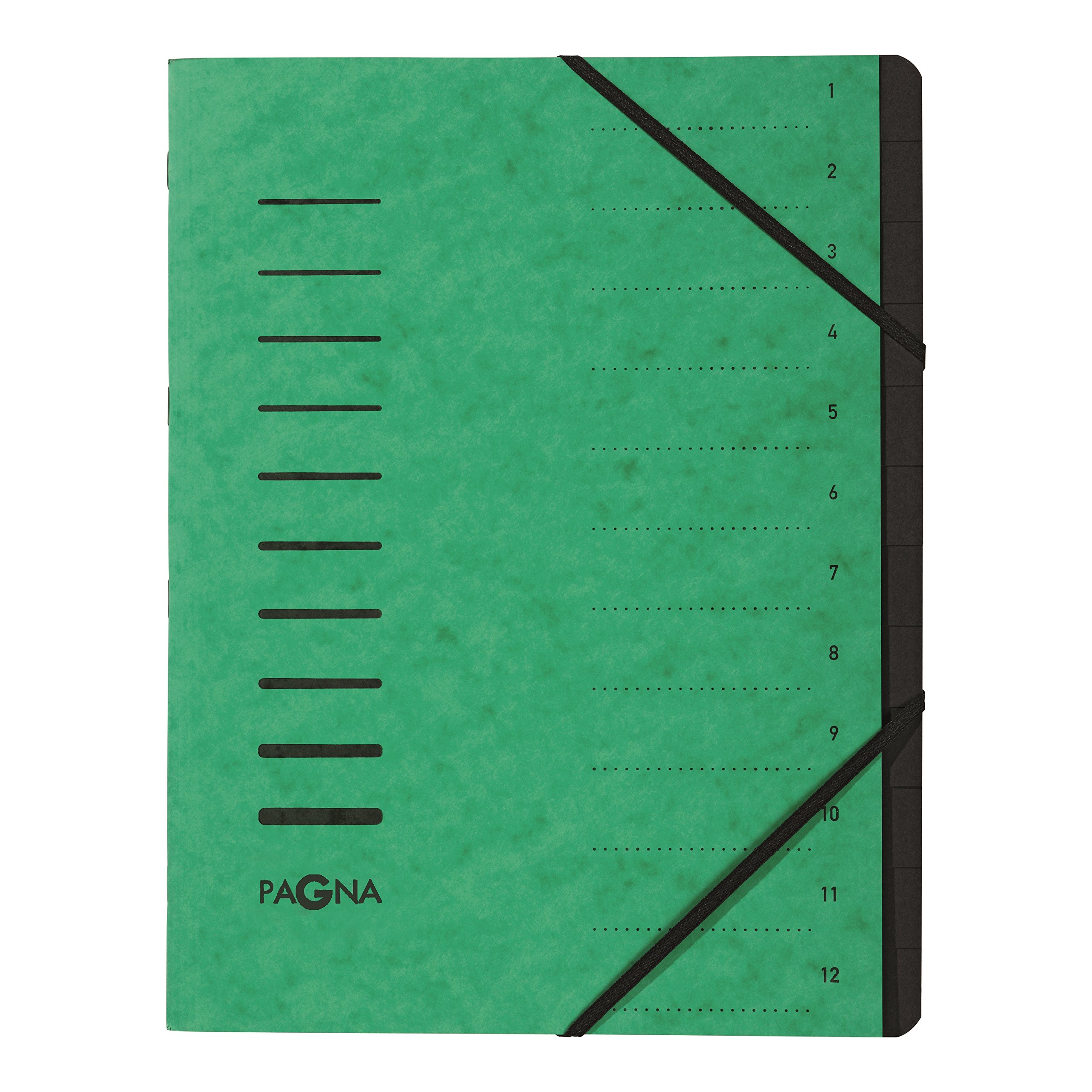 Pagna Document Wallet 12–Piece Material Pressboard