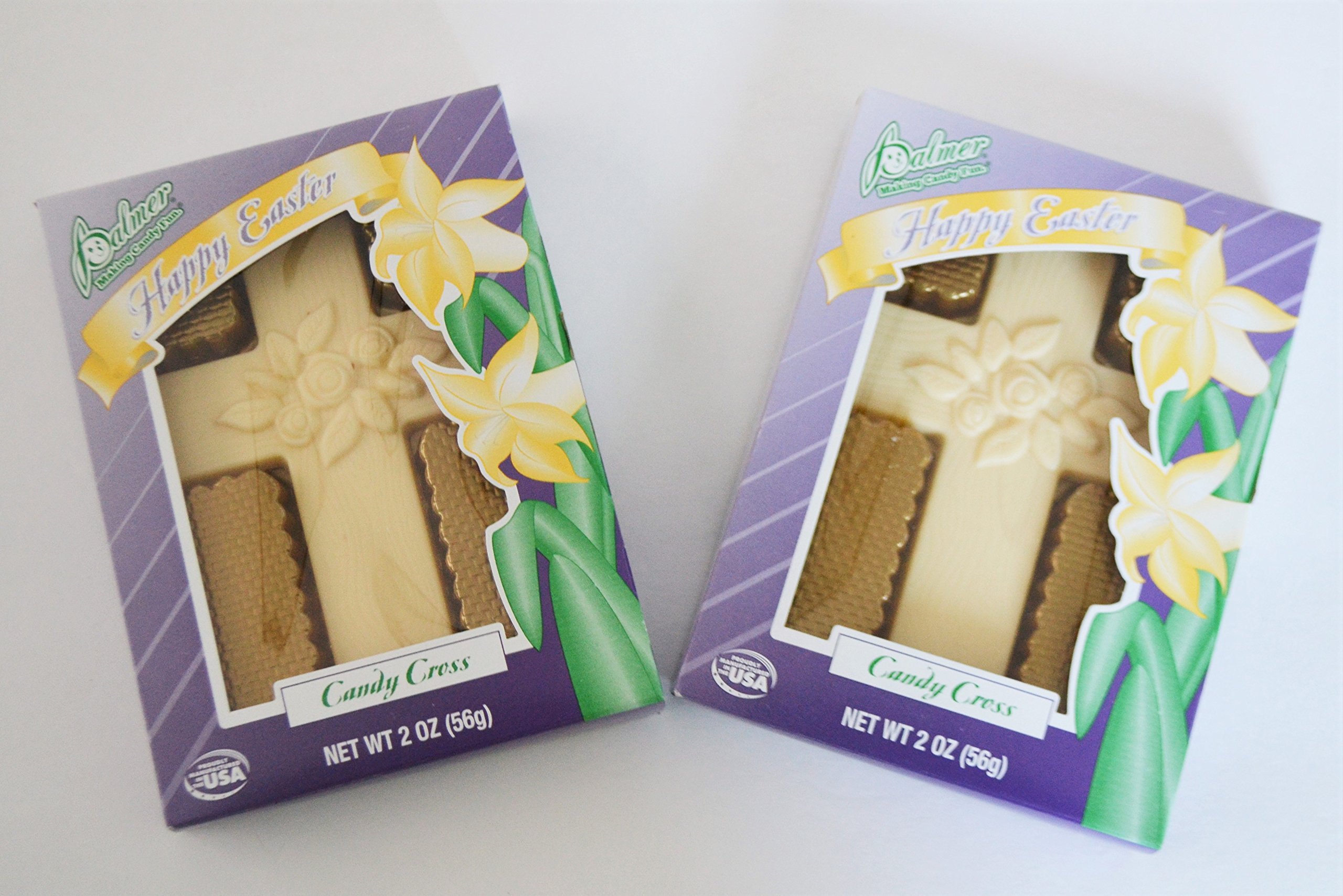 Happy Easter Candy Cross Chocolate 2 Oz Chocolate