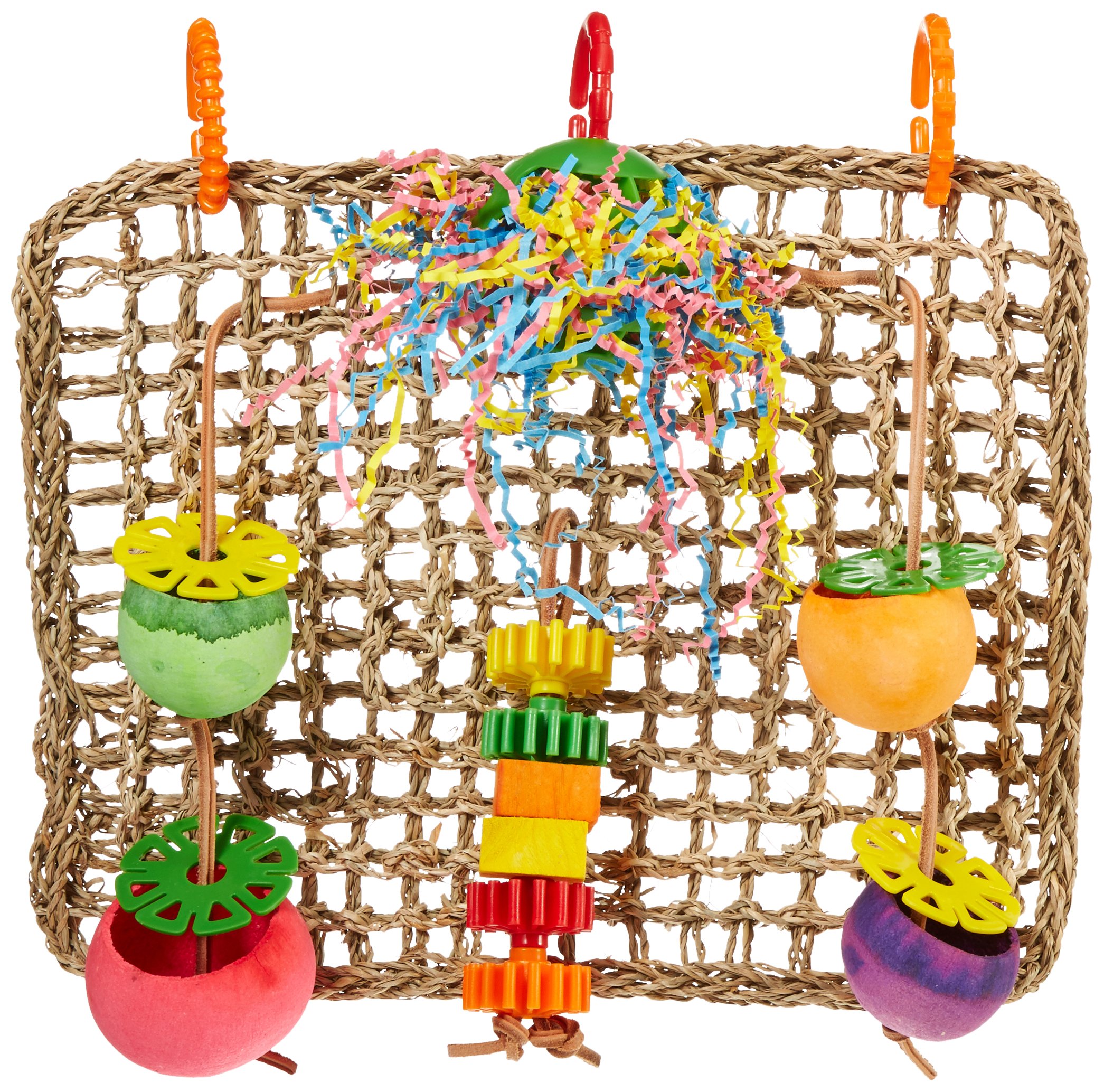 Super Bird Creations Seagrass Foraging Wall Toy for Birds eBay